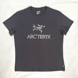 Arc'Teryx Arc'Word Cotton T-Shirt Women's L Black NWOT